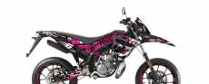 Kit dco Derbi X-Treme 2018 - 2020 rose / noir
