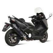 Ligne complète 2x1 Speed Edge Steel noir / casquette carbone Yamaha T