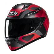 Casque intégral HJC C10 Tins noir/gris/rouge mat- XS