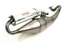 Pot d'chappement LeoVince HandMade TT Piaggio NTT / Runner