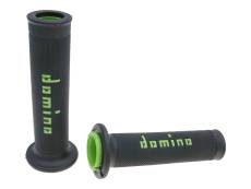 Poignes Domino A010 on-road extrmits ouvertes black / green