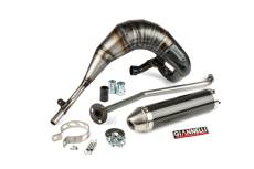 Pot d'chappement avec silencieux carbon Giannelli Generic