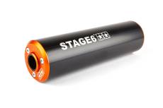 Silencieux d'chappement Stage6 50 - 80 droit orange