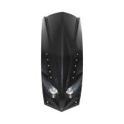 Face avant noir brillant avec double optique adaptable