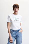 T-shirt Journée de la Femme Blanc