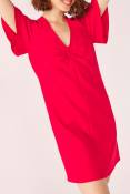 Robe droite Rouge
