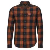 Chemise Superdry COTTON WORKER CHECK SHIRT