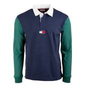 Polo color block col chemise Homme TOMMY HILFIGER