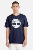 T-shirt Kennebec River Bleu marine