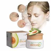 Momola 1PC Avocado Cream Crème hydratante visage anti-rides jour et nuit pour femmes,Blanchissement de la peau serrée, crème anti-vieillissement hydra