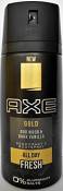 Axe Déodorant gold - Le spray de 150ml