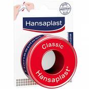 Hansaplast CLASSIC Sparadraps de 5 m x 2,5 cm, Sparadrap
