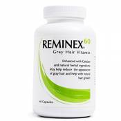 Reminex 60 Vitamine anti-cheveux blancs enrichie de