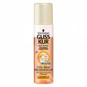 SchwarzKopf - Spray Anti noeuds - GLISS KUR HAIR REPAIR - cheveux secs et abîmés - 200ml