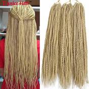 6 Boîtes Eunice 18 Inch Synthetic Crochet Braids Meches