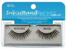 Ardell Invisiband Lashes, Scanties Black, 1 Pair (Pack