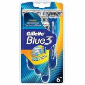 Rasoirs Jetables Gillette Blue III – Lot de 6