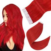 Easyouth Extension Cheveux Naturel Tape in Hair Extensions