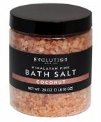 Evolution Salt Bath Himalaya gros sel 26 OZ Noix de coco