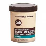 TCB No Base Hair Relaxer Creme, Super, 7.5 Ounce by Tcb
