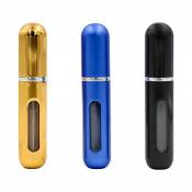 Bouteille de Parfum,Nakeey Vaporisateur Mini Bouteille de Parfum pour Voyage -3pcs Aluminium 5ml Mini Flacon Pompe de Parfum
