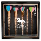 LAHAYE - Unicorn Make-up Pinsel Set, 5 Pinsel für