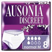 Ausonia Discreet - Protège slip normal taille M pour fuites urinaires - 8 pièces