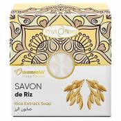 PhytoFlora Savon de Riz avec Porte Savon|Acné|Anti-Âge|Shampoing