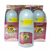 Pack of 3 Lavilin Hlavin Deodorant Roll-On (Red) 72 Hours