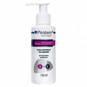 Pirolam Shampooing Anti pellicules avec Ciclopirox Olamine, Vitamine A + E, 150 ml