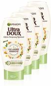 Garnier Ultra DOUX Après-Shampooing Hydratant Lait d'Amande Nourricier 200 ml - Lot de 4