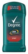 Degree Deodorant 2.7oz Mens Sport (3 Pack) by Degree