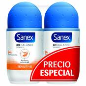 Sanex Dermo Sensitive Set de 2 Déodorants Roll-On