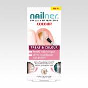 Nailner - Lot de 2 vernis colorés antifongiques - 2 x 5 ml