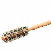 Qinlee Brosse à Cheveux en Bois Anti-Statique Peigne Hair Bambou Hair Peigne 24cm*4cm