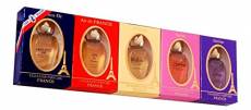 Charrier Parfums Pack de 5 Étuis d'Eau de Parfum Miniatures,