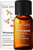 Gya Labs Wintergreen Essential Oil for Pain Relief, Sinus Relief and Oral Care - Topical for Headaches, Sore Muscles and Gum Health -100 Pure Therapeu