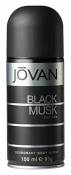 Jovan Black Musk Spray déodorant pour homme 150 ml