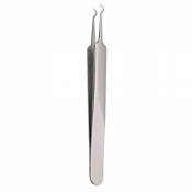 Babysbreath Straight Bend Curved Blackhead Acne Clip Tweezer Pimple Comedone Remover Kit Face Cleaner NO.1