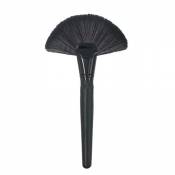 Makeup Brush Blending Large Pinceau de Maquillage pour Contour Poudre Outil Cosmétique(Noir)