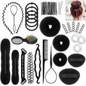 Accessoires de Coiffure, ivencase 28pcs Hair Styling