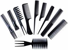 Styling Comb Set - 10pcs professionnel de coiffure