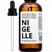 Huile de Nigelle 100% Bio, Pure et Naturelle - 100 ml - Soin pour Cheveux, Cuir chevelu, Corps, Peau