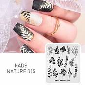 KADS Nail Stamping Plate Modèle de style chinois Image