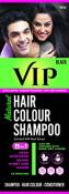 VIP 5 in 1 Hair Colour Shampoo base hair color black