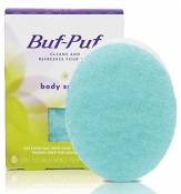 Buf-Puf éponge pour le corps, exfoliante, testée par dermatologue, élimine le maquillage, la saleté et l'excès d'huile