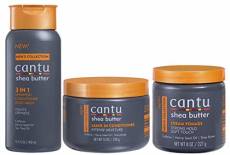 Le shampooing revitalisant pour le corps Shampooing 3-en-1 Cantu pour hommes 13.5oz