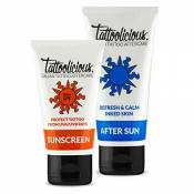 Tattoolicious COMBO SUN - SUNSCREEN 50+SPF, La Protection