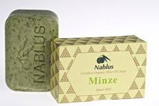 Nablus Soap Savon à l'huile d'olive naturel Menthe