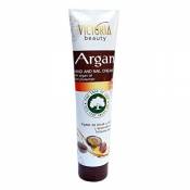Victoria Beauty - Crème pour les mains et ongles Protection Totale à l'huile d'argan pure - 100 ml